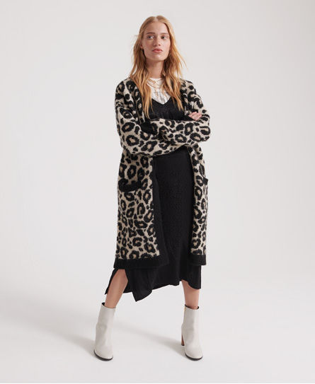 Superdry Lisa Leopard Cardigan 