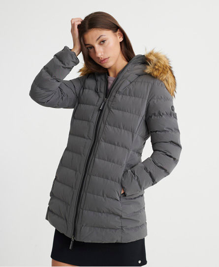 superdry arctic long puffer
