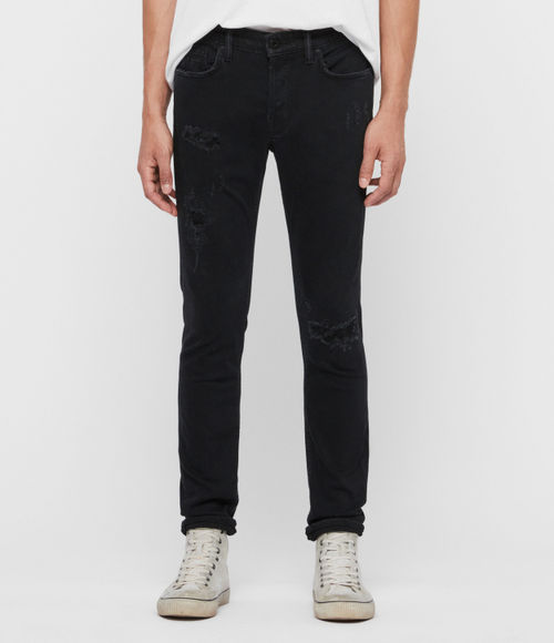 AllSaints Men's Rex Damaged...