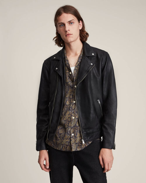 Allsaints timo leather jacket