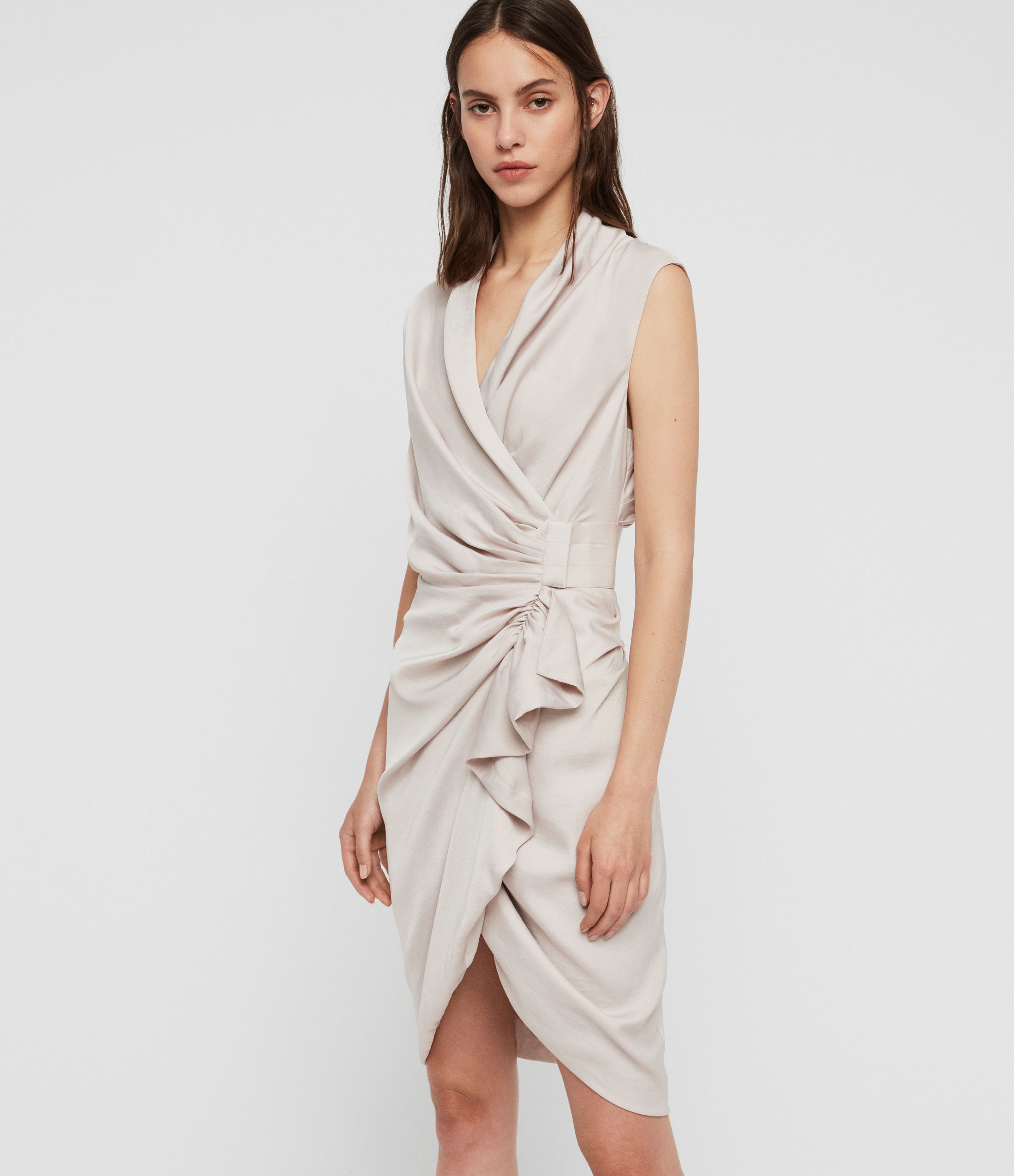 allsaints fay lep dress