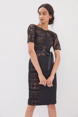 monique lhuillier yolande lace dress