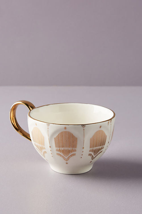 Michele Teacup - White, Size...