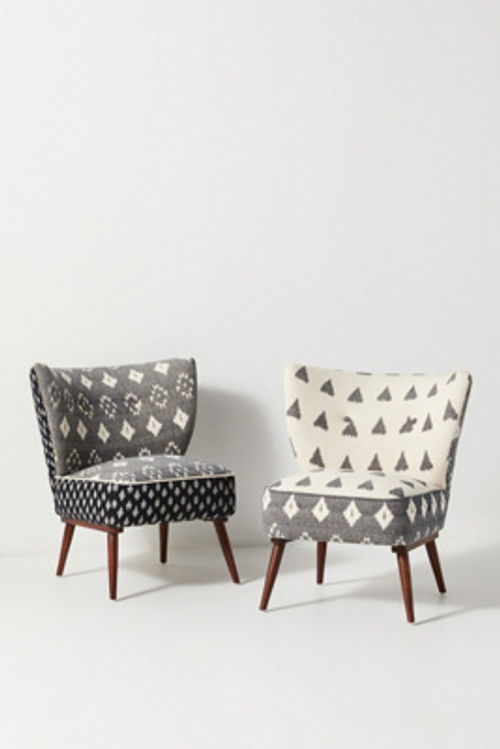 Woven Ikat Petite Accent Chair Compare Brent Cross