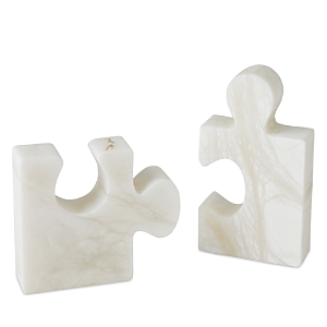 Global Views Jigsaw Bookends...