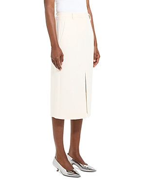 Theory Front Slit Midi Skirt