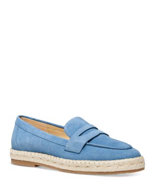 Michael kors loafers womens blue outlet