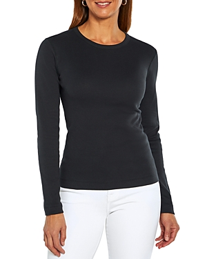 Three Dots Long Sleeve Top