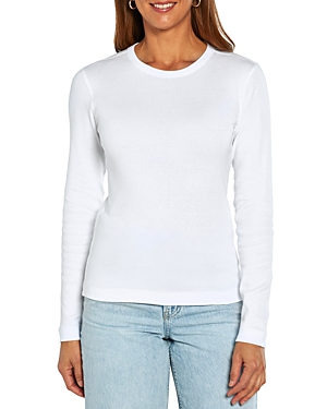 Three Dots Long Sleeve Top