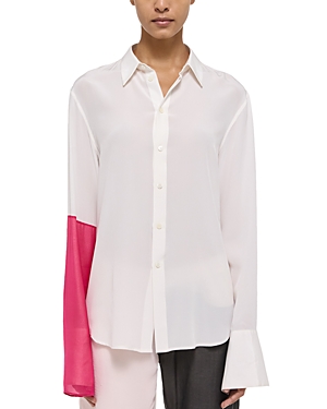 Helmut Lang Relaxed Silk Shirt