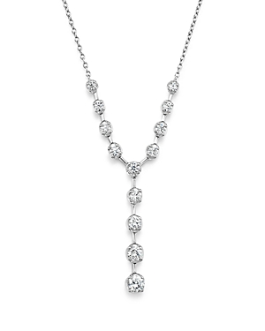 Diamond Y Necklace in 14K...