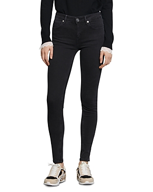 Sandro Pam Mid-Rise Skinny...