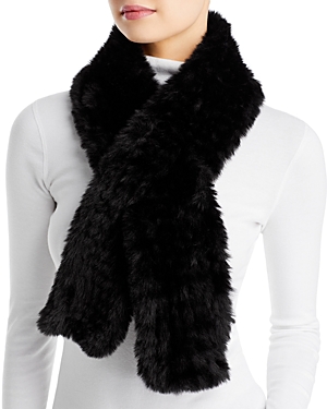 Surell Faux Fur Knit Pull...