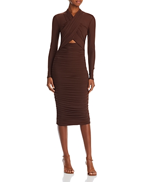 Bardot Aliyah Ruched Bodycon...