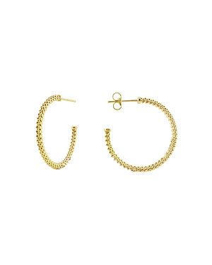 Lagos 18K Gold Hoop Earrings