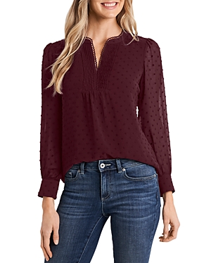 Long Sleeve Lace Tops - Bloomingdale's