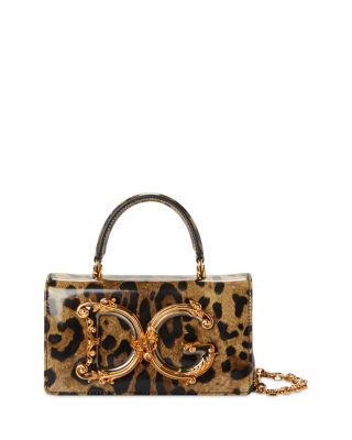 Dolce Gabbana Dg Girls Top Handle Leopard Print Bag 2595.00
