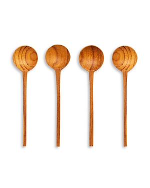 Be Home Teak Thin Spoons, Set...