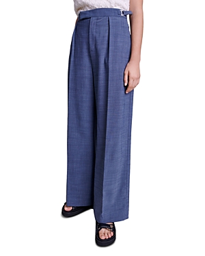 Maje Peronica Wide Leg Pants