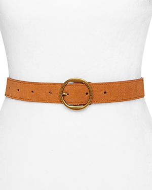 Frame Leather Circle Belt