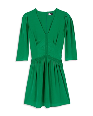 The Kooples Shirred Mini Dress