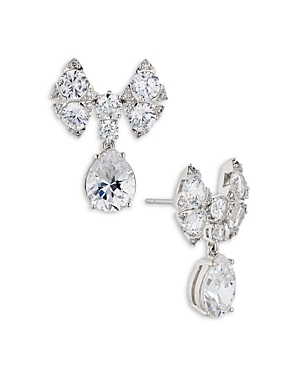 Nadri Whimsy Bow Drop Earrings