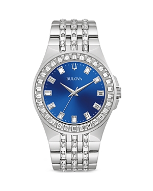 Bulova Crystal Watch, 42mm