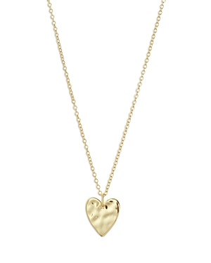 Argento Vivo Hammered Heart...