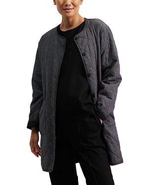 Eileen Fisher Long Quilted...