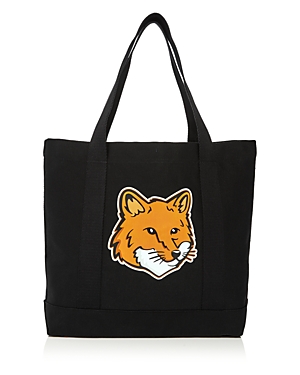 Maison Kitsune Fox Head Tote...