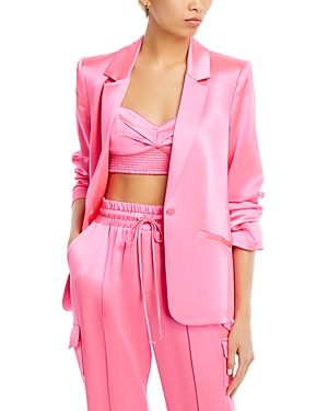 Cinq a Sept Kylie Satin Blazer