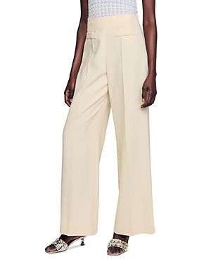 Sandro Bonn Wide Leg Pants