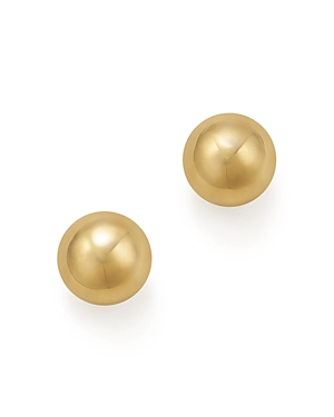 14K Yellow Gold Ball Stud...