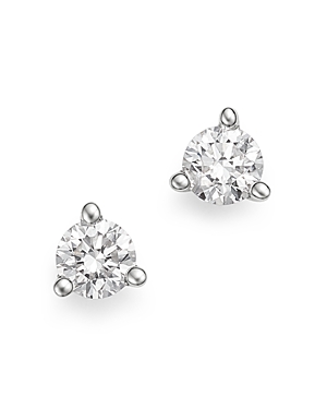 Bloomingdale's Diamond Stud Earrings in 14K White Gold 3-Prong Martini Setting, 0.20 ct. t.w. - 100% Exclusive