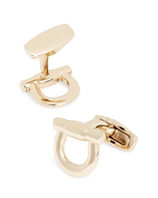 Ferragamo top gancini cufflinks