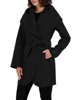 Tahari Elliot Belted Wrap Coat 229.11 Grazia