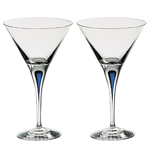 LSA Lulu Assorted Champagne/Martini Glasses, Set of 4