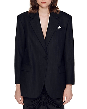 Sandro Ana Notch Lapel Suit...