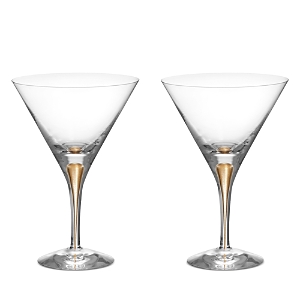 LSA Lulu Assorted Champagne/Martini Glasses, Set of 4