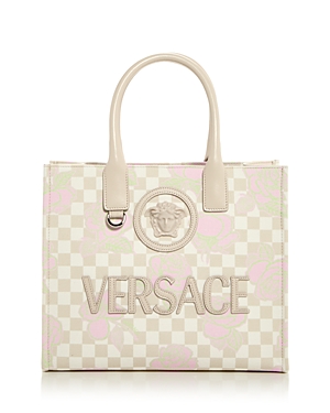 Versace Floral Check Canvas...