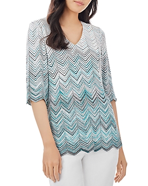 Misook V Neck Tunic