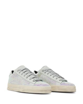 P448 metallic lace up sneaker 2025