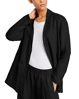 Eileen Fisher Linen Notch...