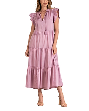 Elan Tiered Ruffled Dress