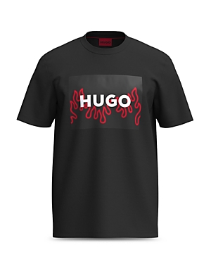 Hugo Dulive Cotton Logo Tee