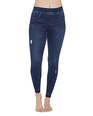 Spanx Distressed Denim Skinny...