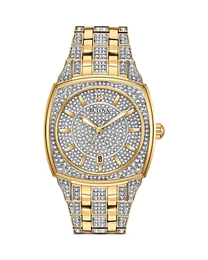 Bulova Crystal Watch, 40mm