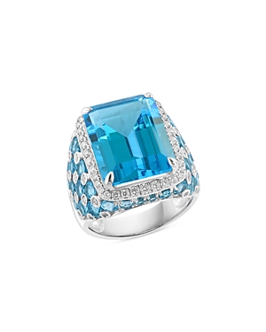 Bloomingdale's Blue Topaz &...