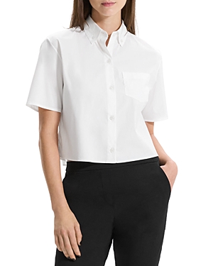 Theory Boxy Short Sleeve Shirt