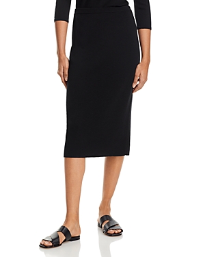 Eileen Fisher Wool Midi Skirt